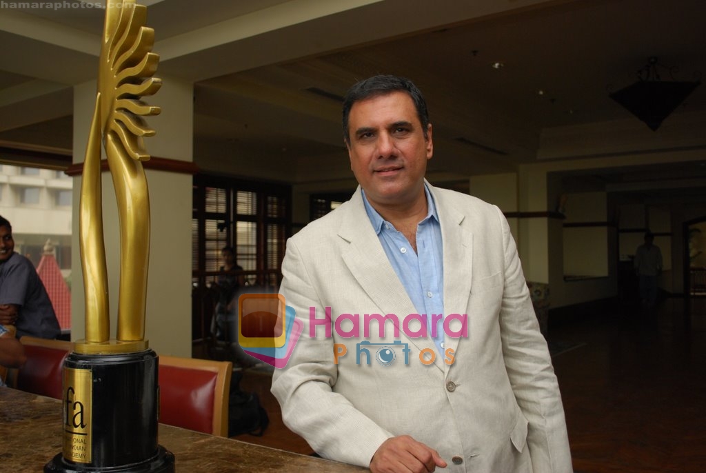 Boman Irani discuss IIFA awards in JW Marriott, Mumbai on 1st July 2009 