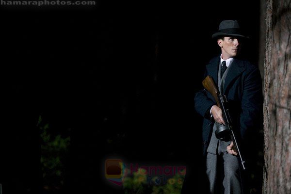Christian Bale in still from the movie PUBLIC ENEMIES 