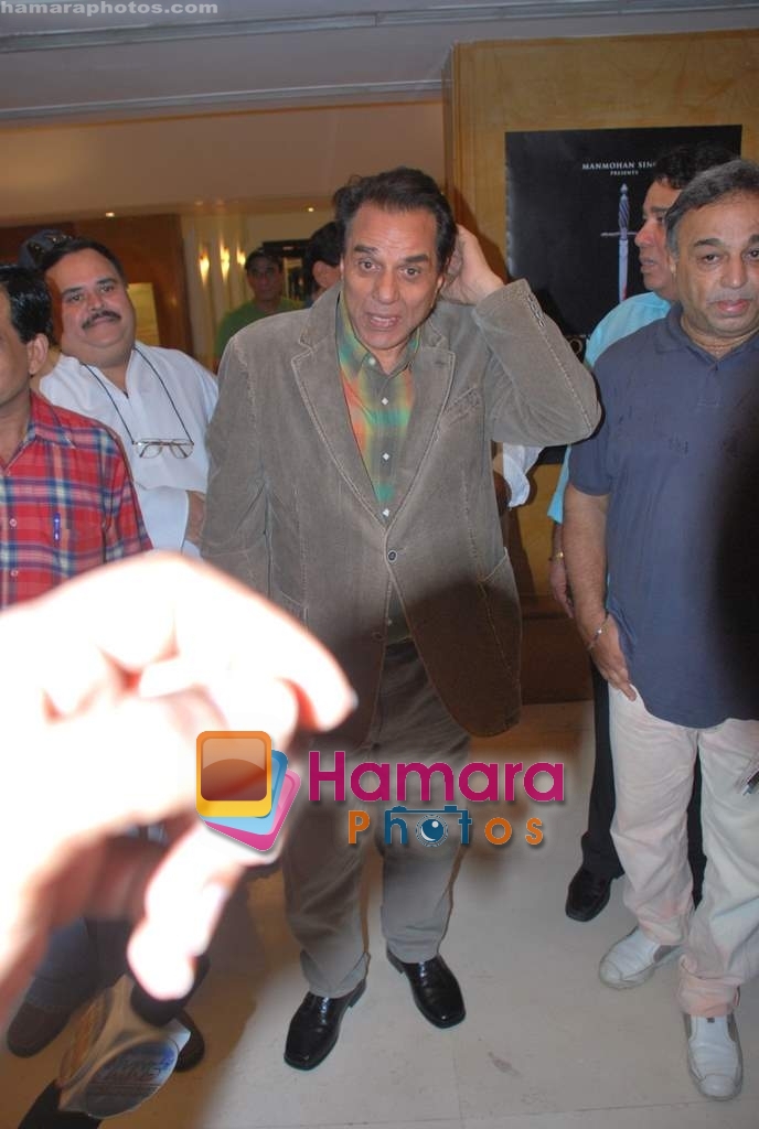 Dharmendra at crossover film Honor Killing film party in Sun N Sand on 5th July 2009