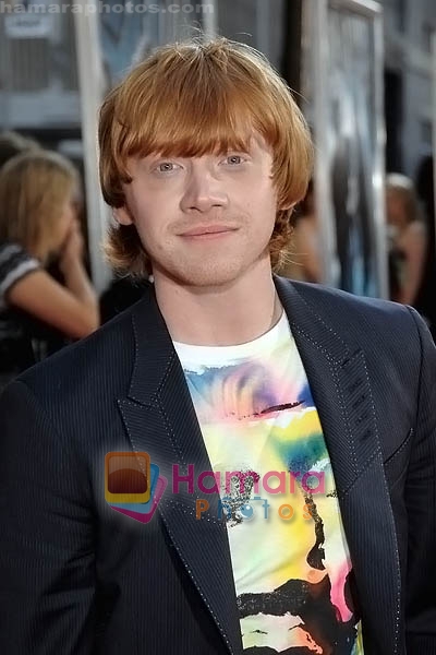 Rupert Grint at the premiere of film HARRY POTTER AND THE HALF BLOOD PRINCE on 9th July 2009 in NY 