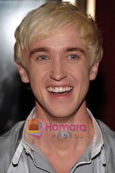 Tom Felton at the premiere of film HARRY POTTER AND THE HALF BLOOD PRINCE on 9th July 2009 in NY 