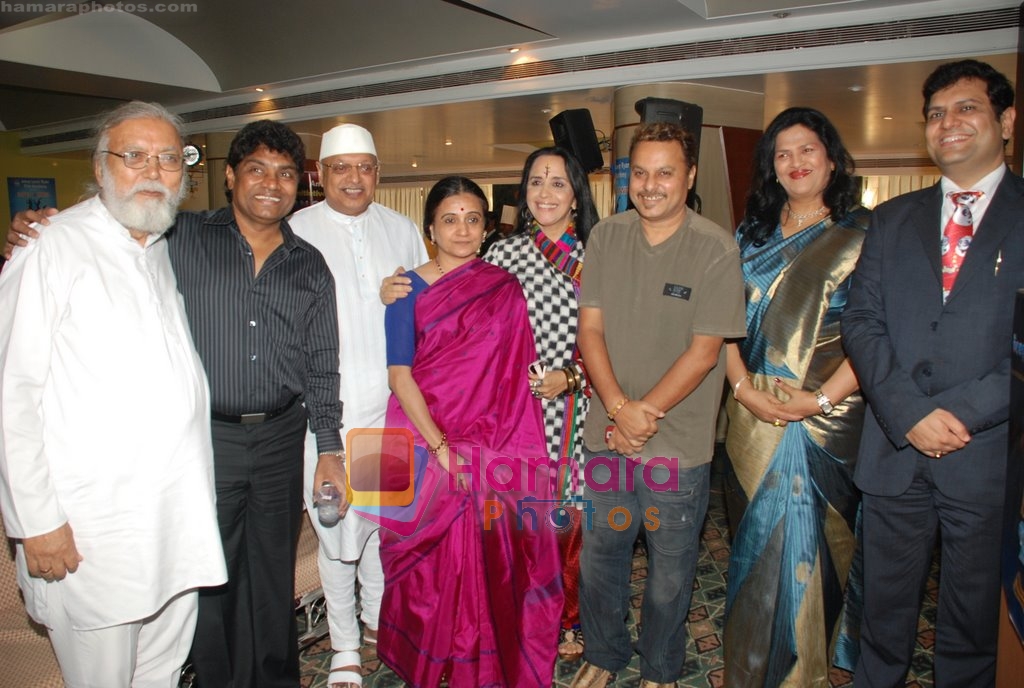 Ila Arun, Johnny Lever at the Launch of Iceplex Ad Film Awards in MET , Bandra, Mumbai on 13th July 2009 