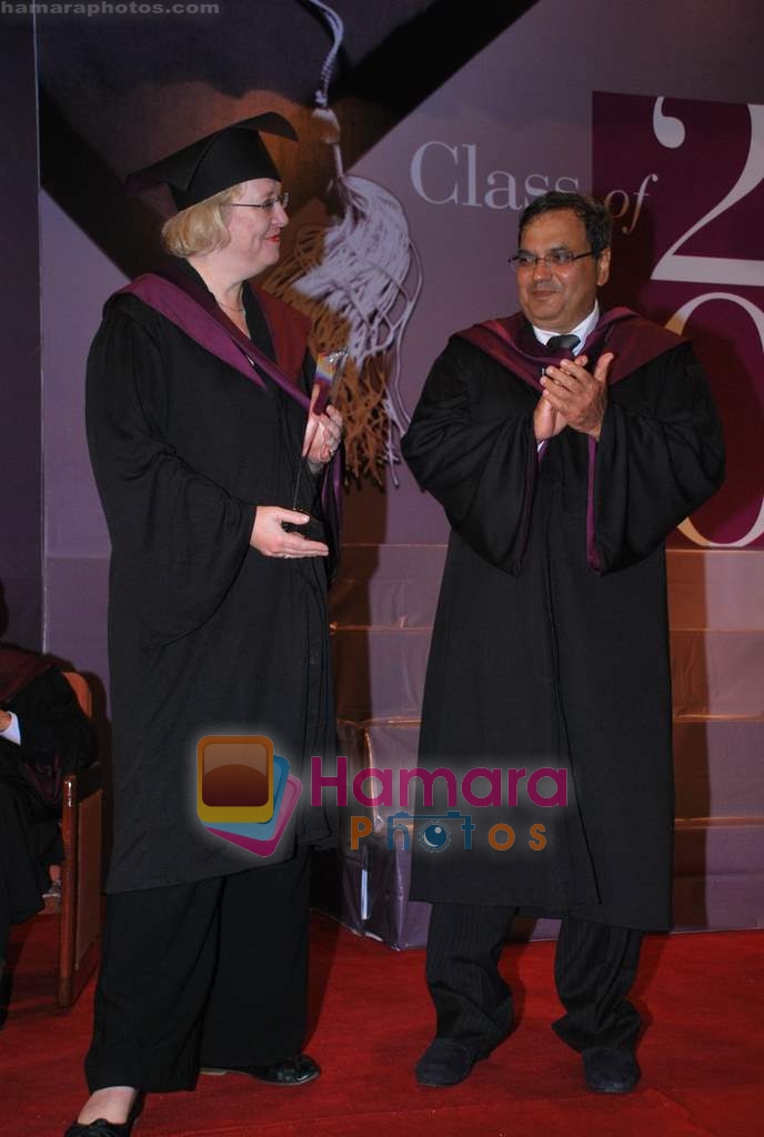 Subhash Ghai honoured by Whistling Woods in Indira Gandhi Institute on 18th July 2009  