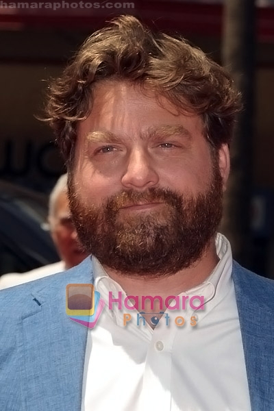 Zach Galifianakis at the LA Premiere of movie G-FORCE on 19th July 2009 in Hollywood