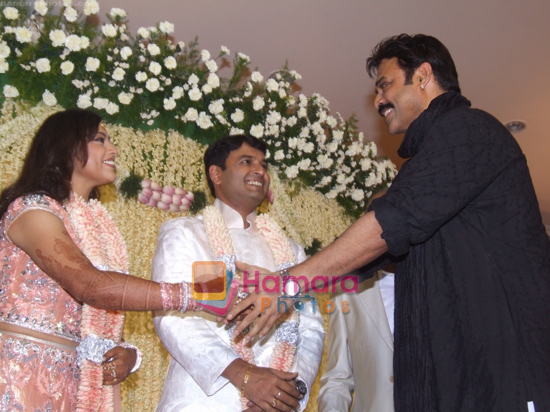 South actress Meena's wedding reception on 1st Jan 2009 