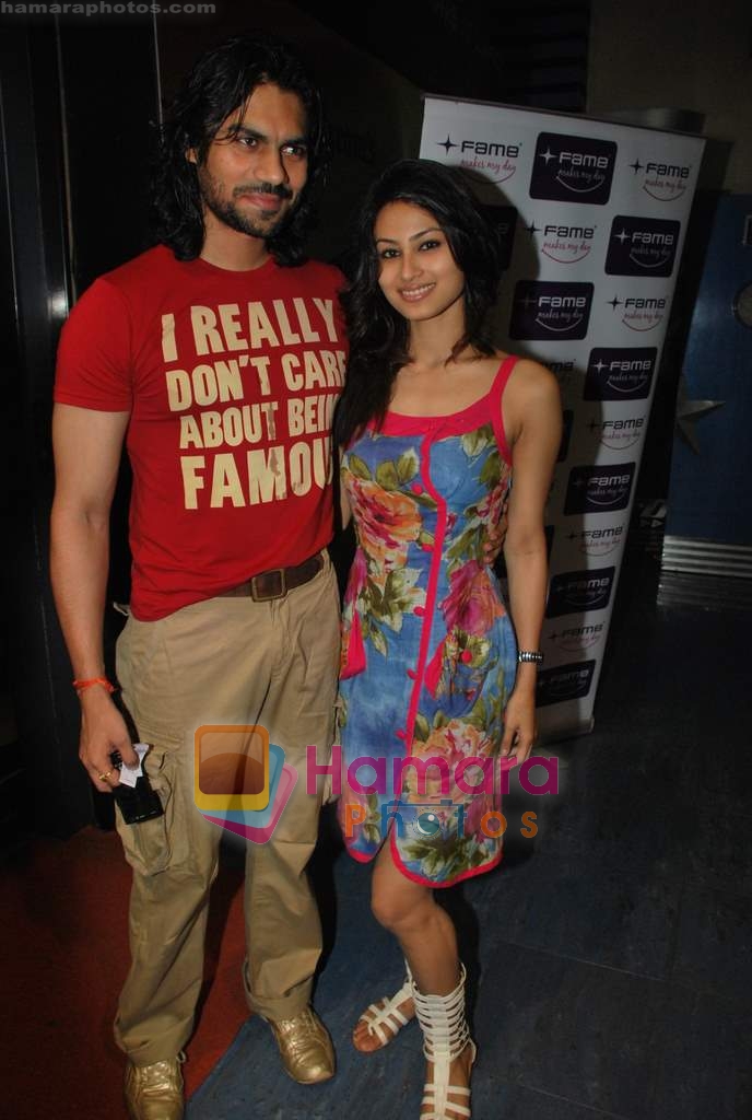 Mouni Roy, Gaurav Chopra at Night at the Museum 2 premiere in Fame Adlabs on 23rd July 2009 