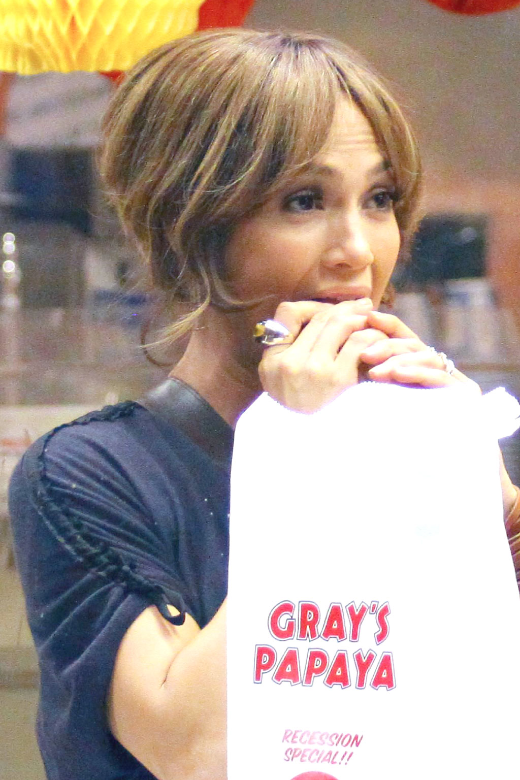 Jennifer Lopez at the Location For THE BACK-UP PLAN ON July 22, 2009 on the Streets of Manhattan, NY 