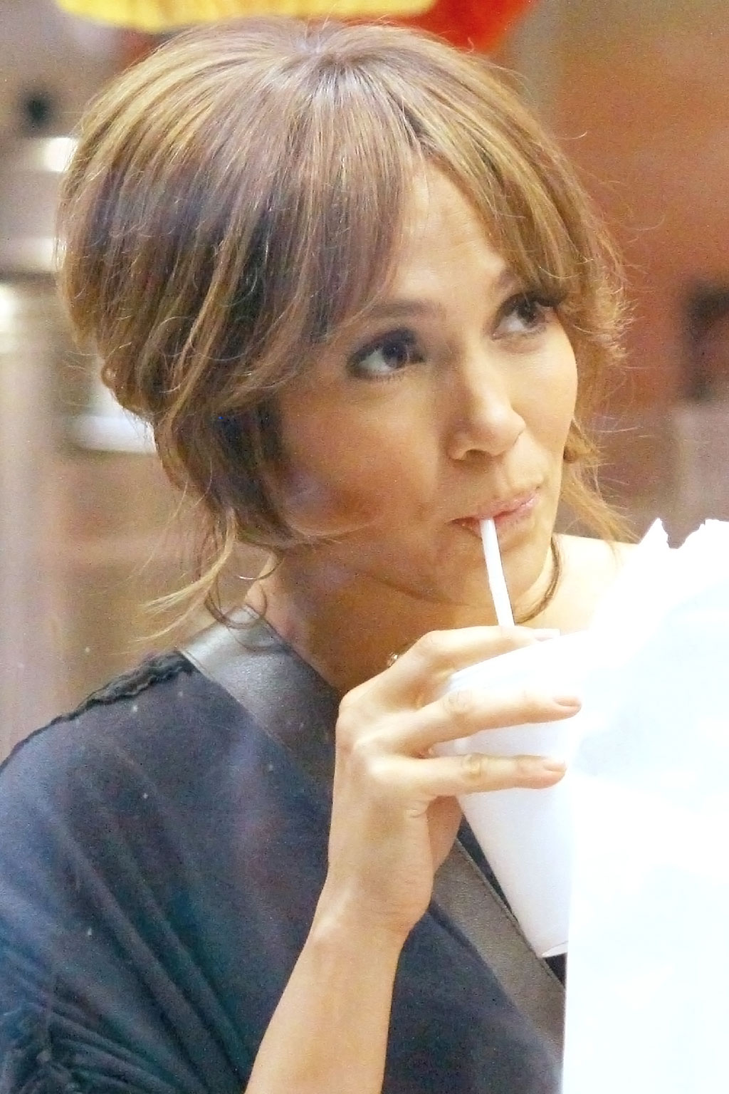 Jennifer Lopez at the Location For THE BACK-UP PLAN ON July 22, 2009 on the Streets of Manhattan, NY 