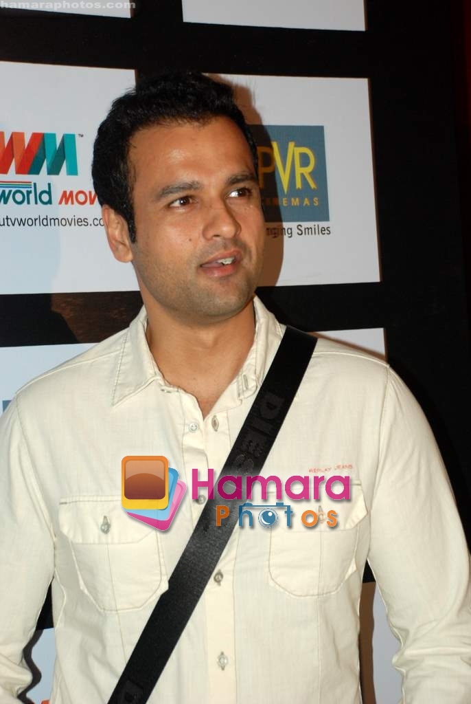 Rohit Roy at the premiere of UTV World Movies - Waltzing with Bashir in PVR, Lower Parel on 29th July 2009  