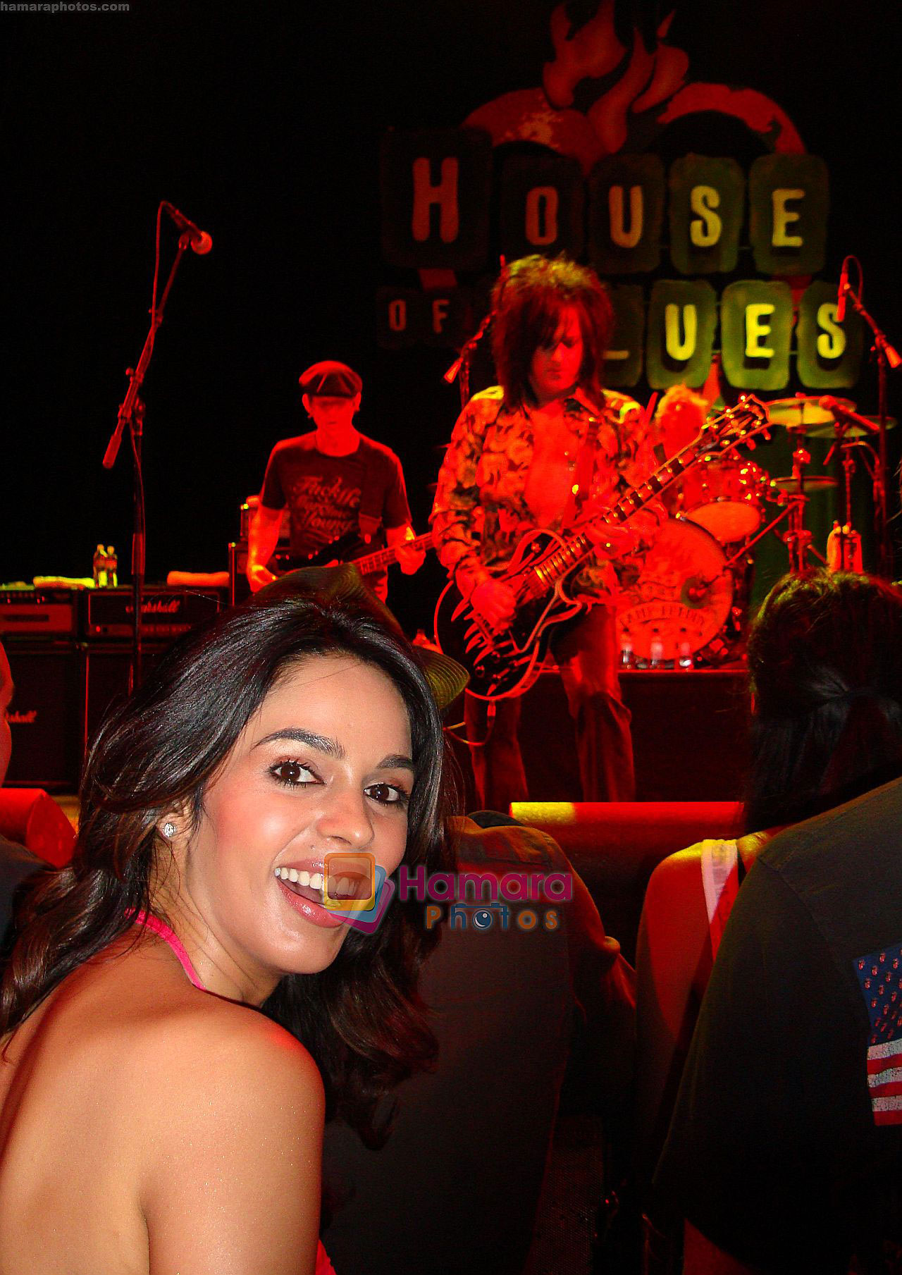 Mallika Sherawat attends her first Rock_N Roll Show, Hobnobs with Rock Stars in Los Angeles on 3rd Aug 2009