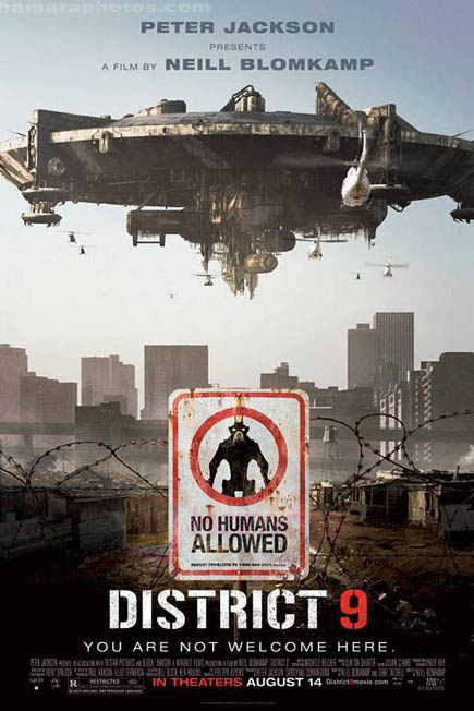 Posters from the movie District 9