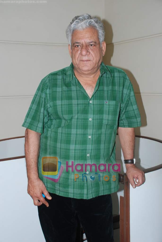 Om Puri at Baabarr film promotions in Raheja Classic on 11th Aug 2009 