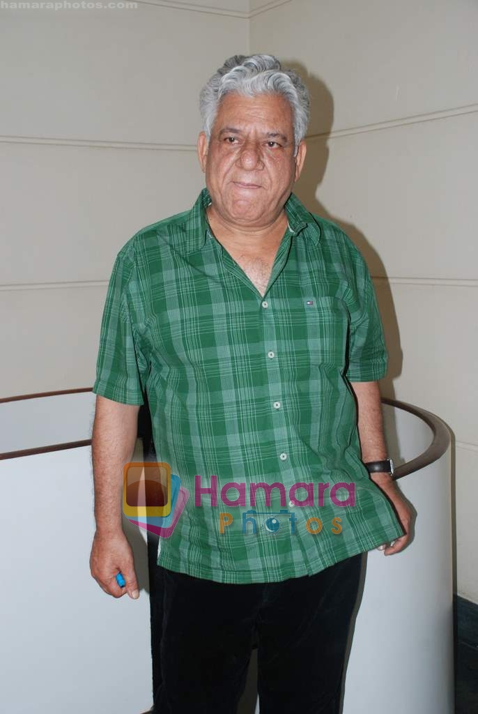 Om Puri at Baabarr film promotions in Raheja Classic on 11th Aug 2009 