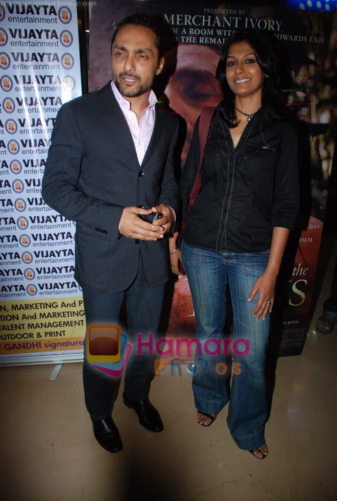 Rahul Bose, Nandita Das at the premiere of Before The Rains in PVR on 12th Aug 2009 