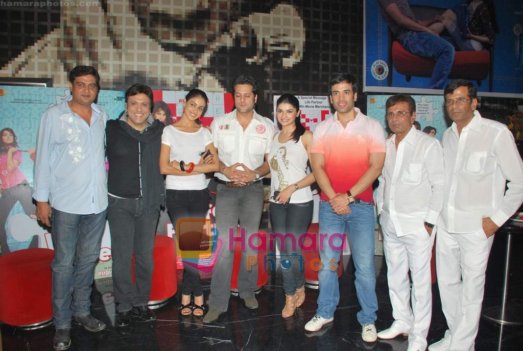 Tusshar Kapoor, Prachi Desai, Genelia D Souza, Fardeen Khan, Govinda, Abbas Mastan at the Special screening of Life Partner in PVR on 17th Aug 2009 