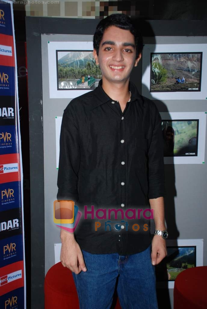 Parzun Dastur at Sikandar promotional event in PVR on 17th Aug 2009 