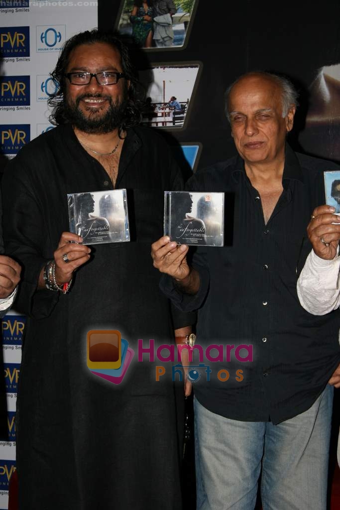 Mahesh Bhatt, Ismail Darbar at Ismail Darbar's music for film The Unforgettable in PVR on 18th Aug 2009 