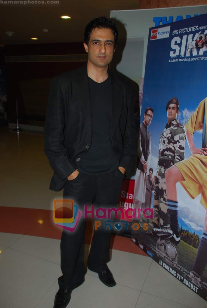 Sanjay Suri at Sikandar premiere  in Fun on 20th Aug 2009 