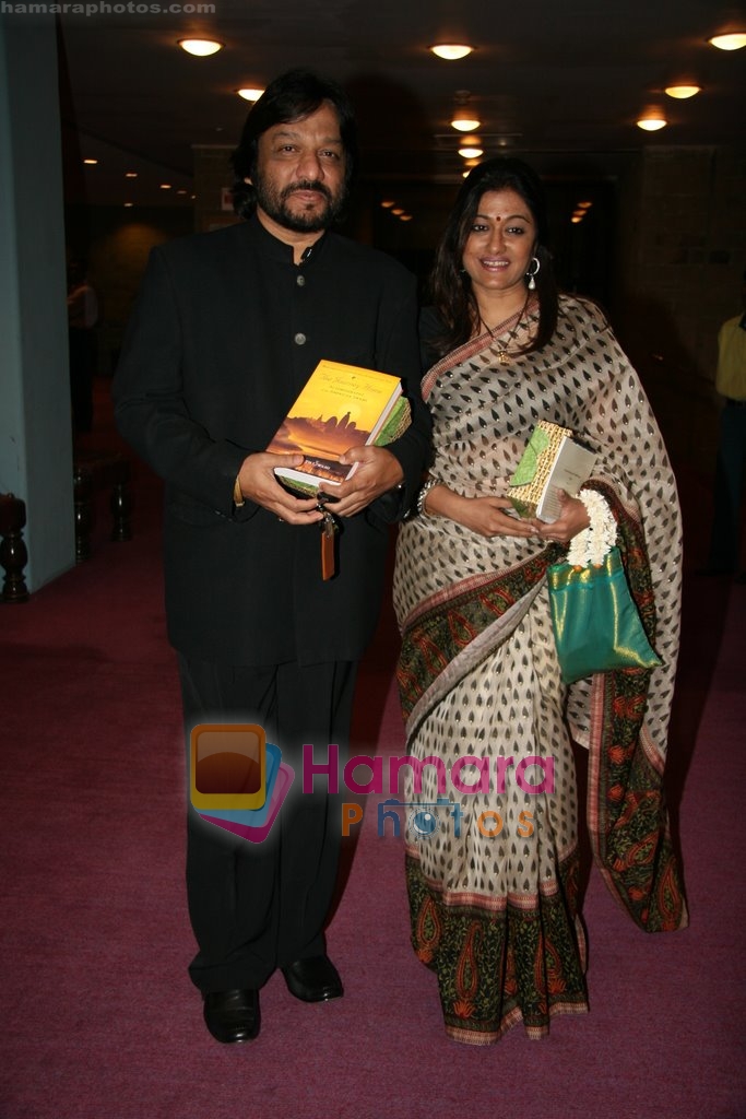Roopkumar and Sonali Rathod at the Launch of The Journey Home book in NCPA, Mumbai on 21st Aug 2009 