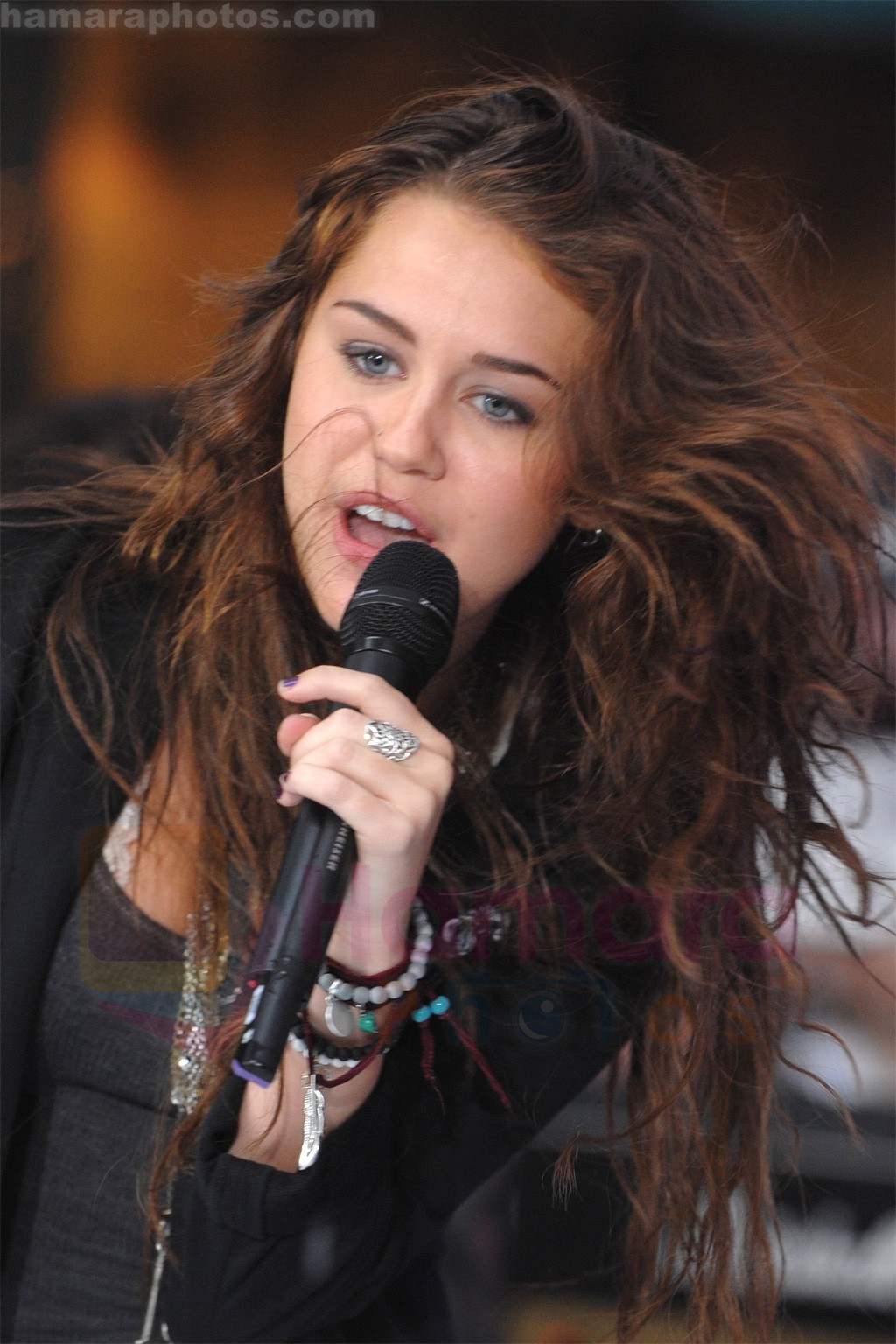 Miley Cyrus Performs On NBC's TODAY on August 28, 2009 at Rockefeller Center, NY 