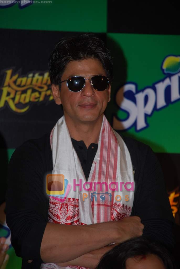 Shahrukh Khan at Kolkatta Knight Riders winners meet in Taj Land's End on 1st Sep 2009 