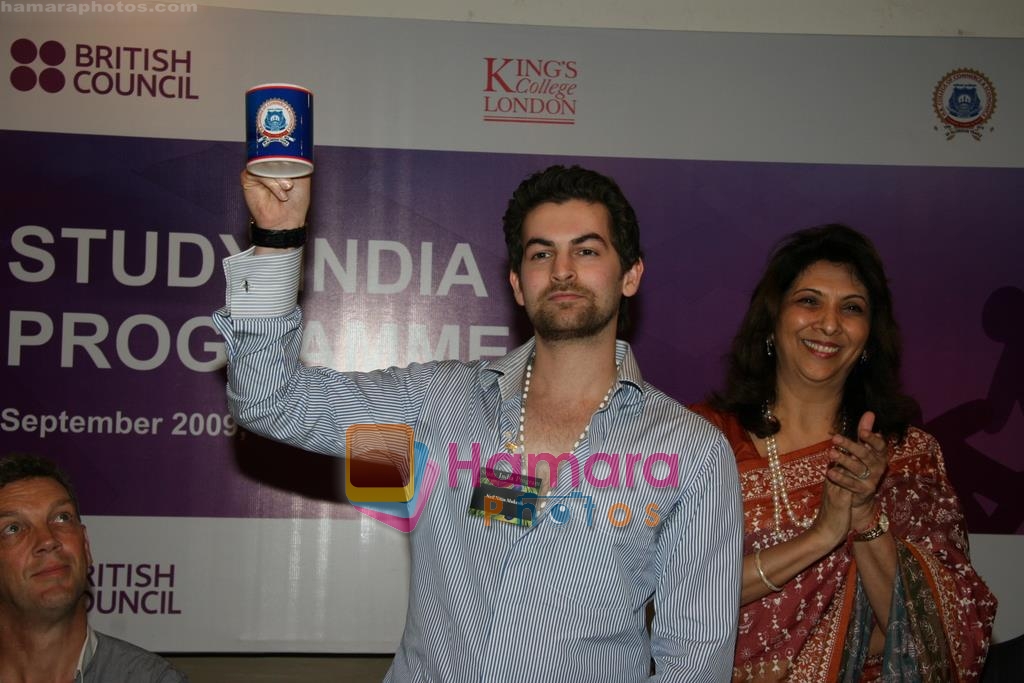 Neil Mukesh at the launch of UKIERI's study india programmes in CCI, Mumbai on 2nd Sep 2009 