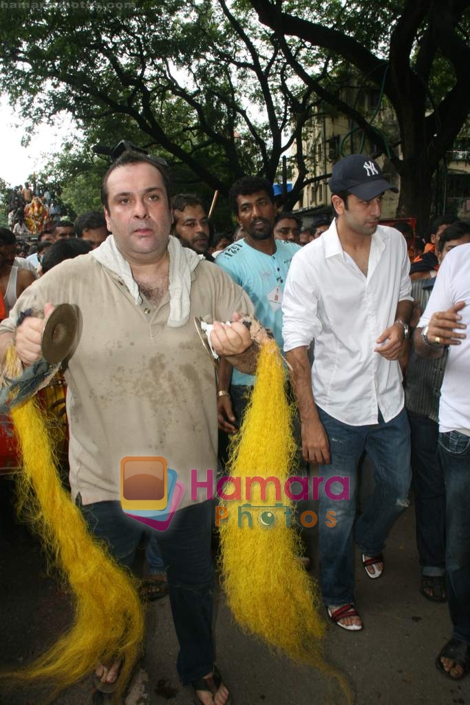 Rajiv Kapoor at RK Ganpati Celebrations in RK Studios on 3rd Sep 2009 