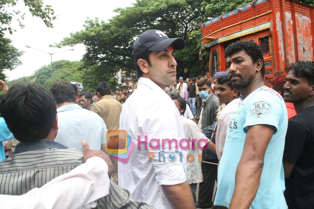 Ranbir Kapoor at RK Ganpati Celebrations in RK Studios on 3rd Sep 2009 