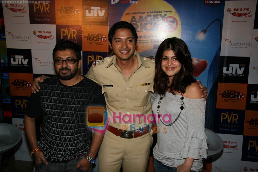 Shreyas Talpade, Shenaz Treasurywala at the Aagey Se Right promotional event in Oberoi Mall on 4th Sep 2009 