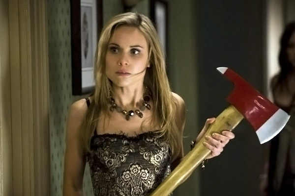 Leah Pipes in still from the movie SORORITY ROW 