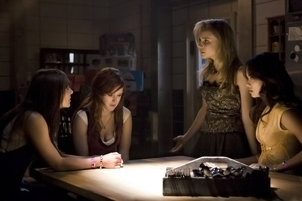 Briana Evigan, Rumer Willis, Leah Pipes, Jamie Chung in still from the movie SORORITY ROW