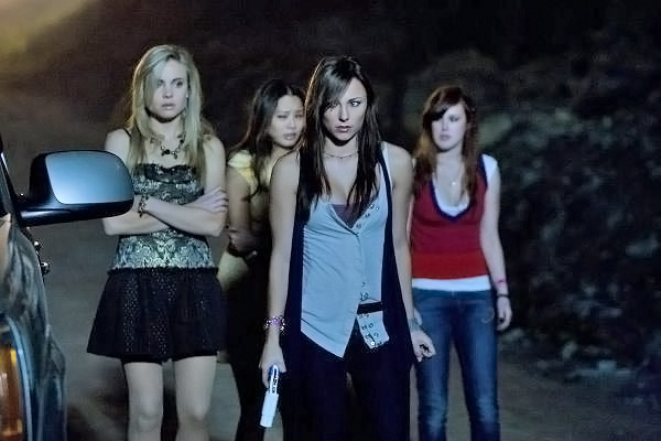 Briana Evigan, Leah Pipes in still from the movie SORORITY ROW