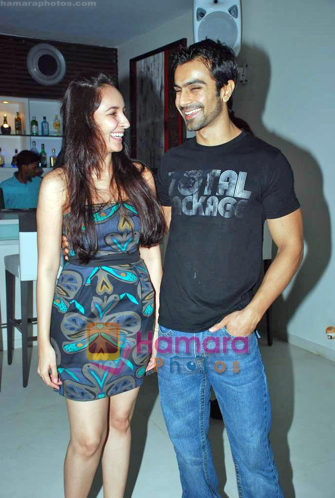 Ashmit Patel at party hosted by Anita Hassanandani and Nazneen Sarkar in Puro on 9th Sep 2009 