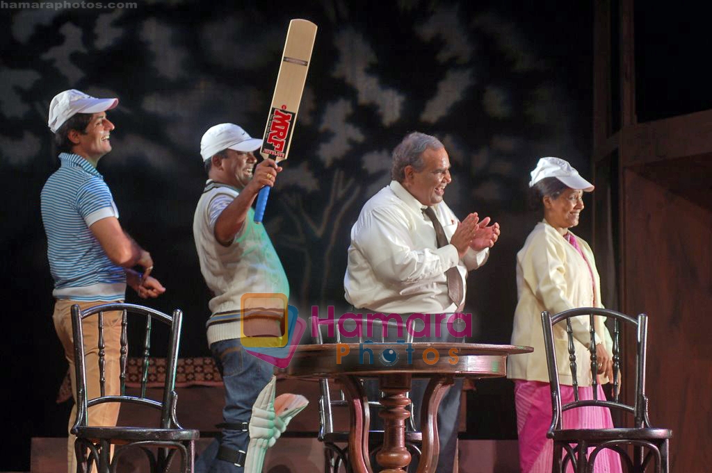 Satish Kaushik at Salesman Ramlal play in St Andrews, Mumbai on 9th Sep 2009 