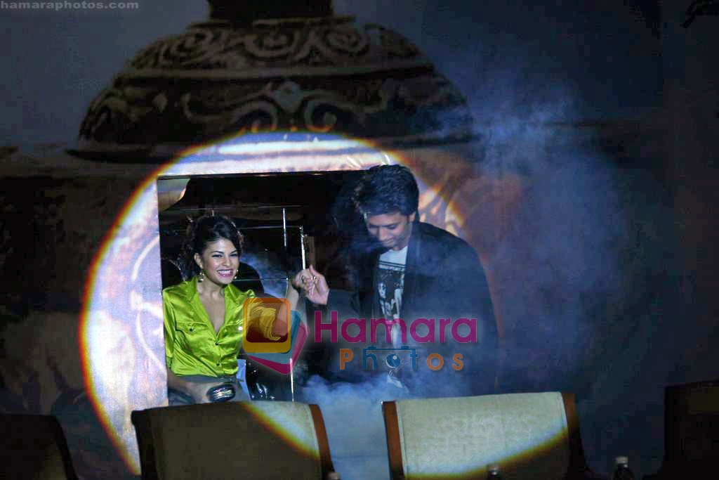Jacqueline Fernandes, Ritesh Deshmukh at the First look launch of Aladin in Taj Land's End on 16th Sep 2009 