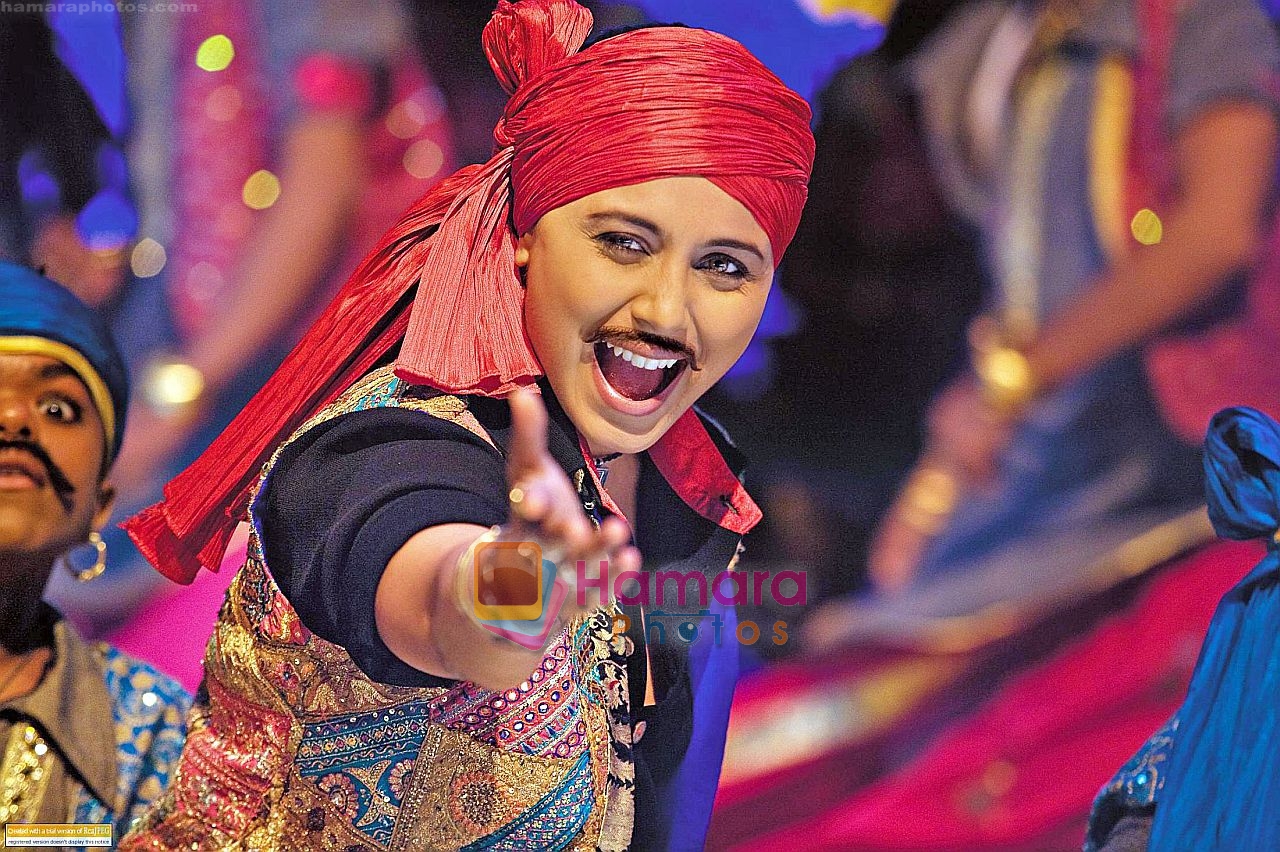 Rani Mukherjee in the still from movie Dil Bole Hadippa 