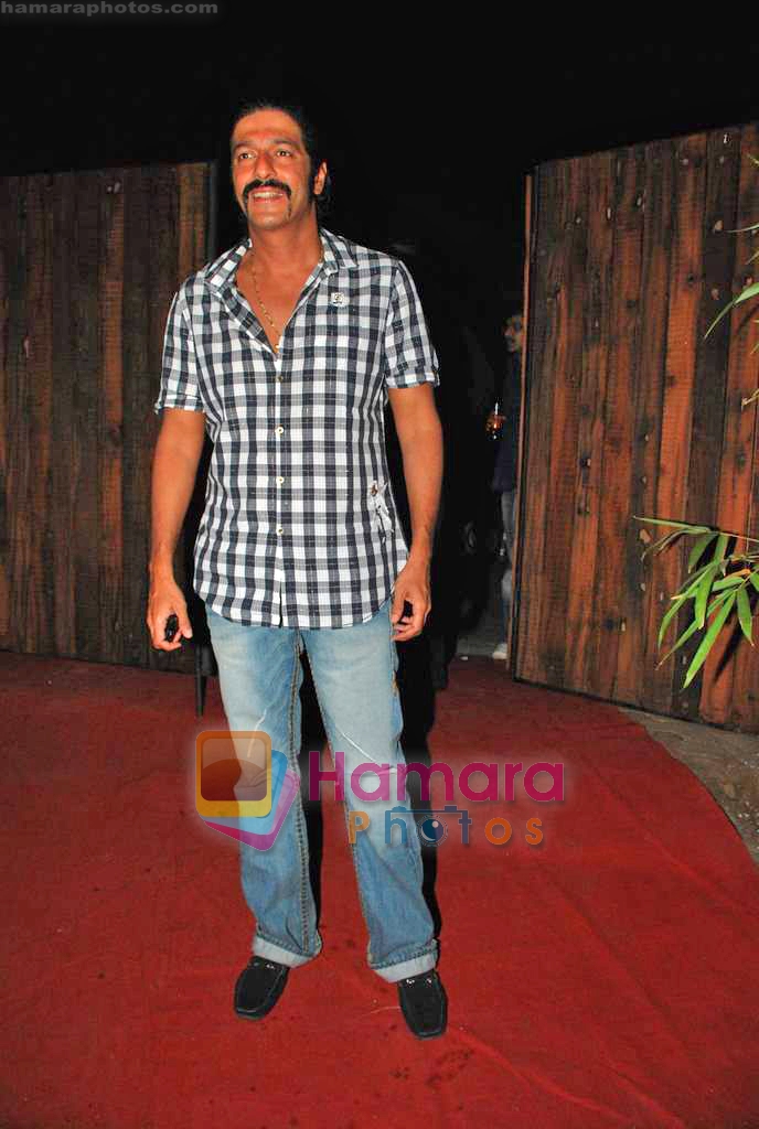 Chunky Pandey at Nicolo Morea's Elbow room launch in Bandra on 17th Sep 2009 