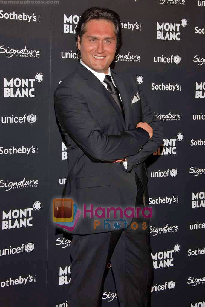 at Unicef Mont Blanc charity gala in Los Angeles, CA on 17th Sep 2009 