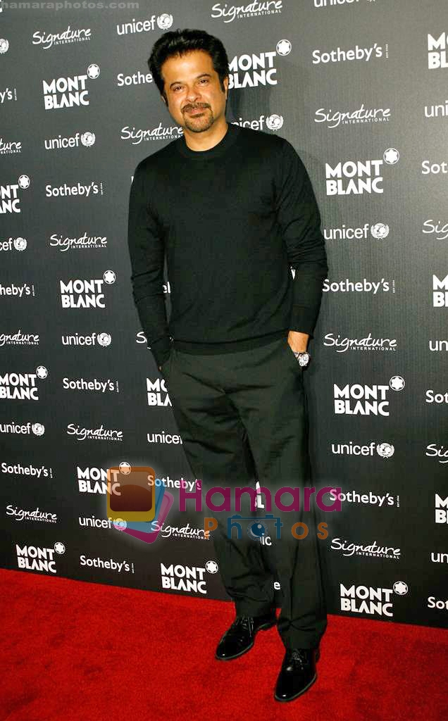 Anil Kapoor at Unicef Mont Blanc charity gala in Los Angeles, CA on 17th Sep 2009 