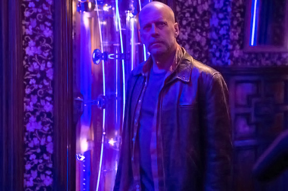 Bruce Willis in still from the movie SURROGATES 