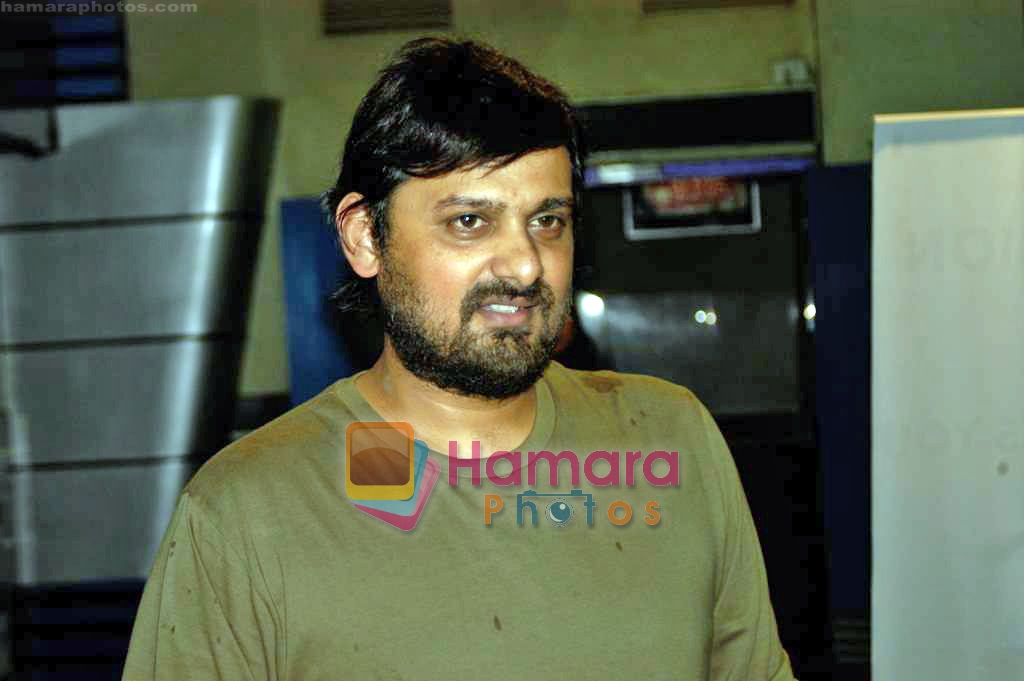 Wajid at Fast Forward film premiere  in Fame on 23rd Sep 2009 