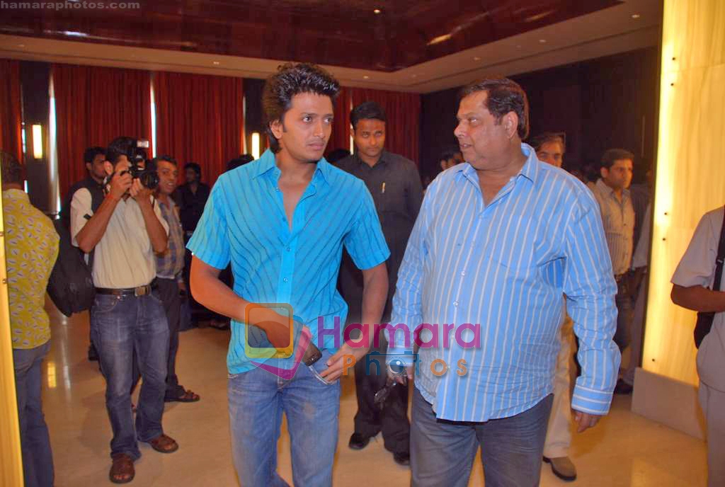 Ritesh Deshmukh, David Dhawan at Do Knot Disturb press meet in Novotel Hotel on 24th Sep 2009 