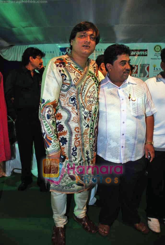 Manoj Joshi at Aadesh Shrivastava Dandia in Tulip Star on 26th Sep 2009