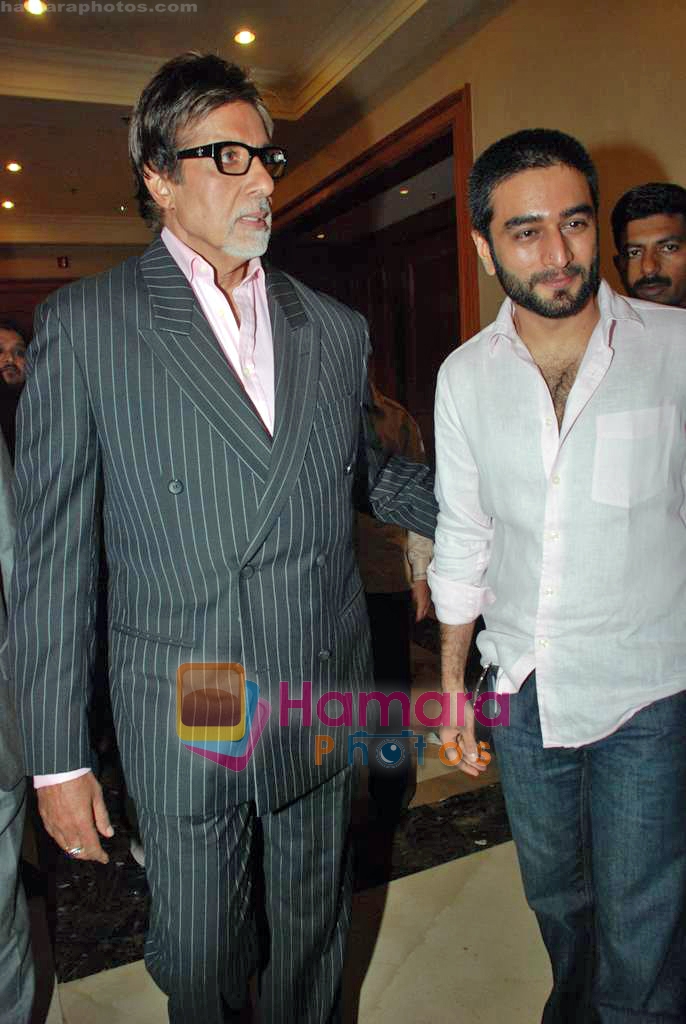 Shekhar Ravjiani, Amitabh Bachchan at Aladin film music launch on 28th Sep 2009 