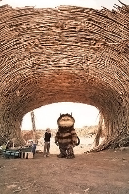 Spike Jonze in still from the movie WHERE THE WILD THINGS ARE 