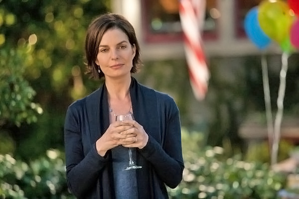 Sela Ward in still from the movie THE STEPFATHER