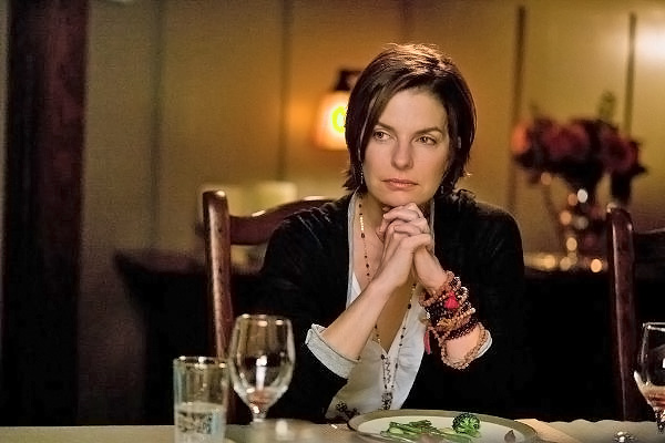 Sela Ward in still from the movie THE STEPFATHER 
