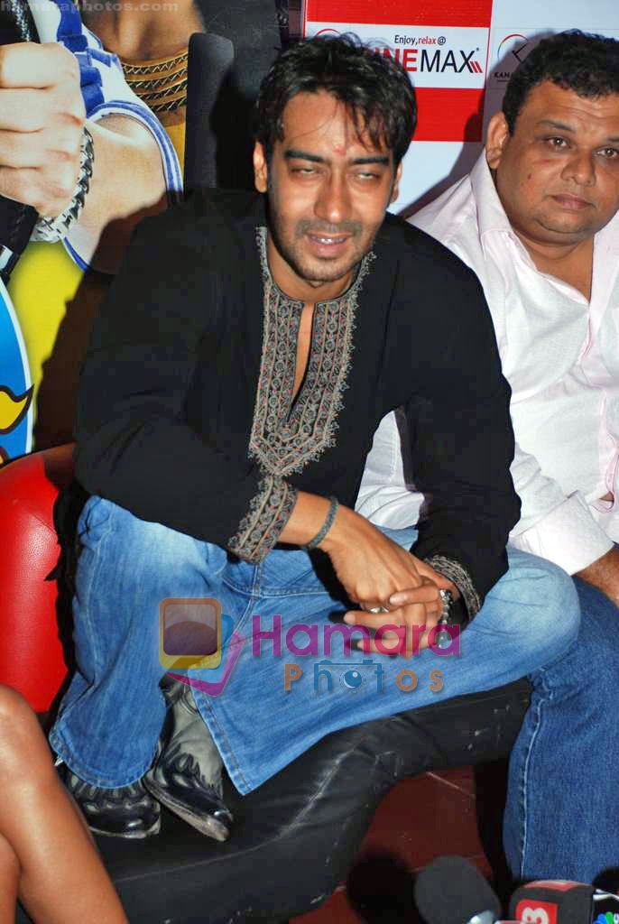 Ajay Devgan at All the Best promotional event in Cinemax on 18th Oct 2009 