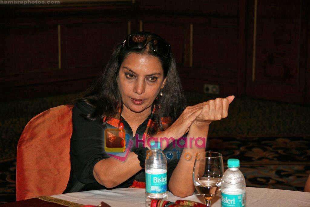 Shabana Azmi judge Best Designer contest in The Leela, Mumbai on 20th Oct 2009 
