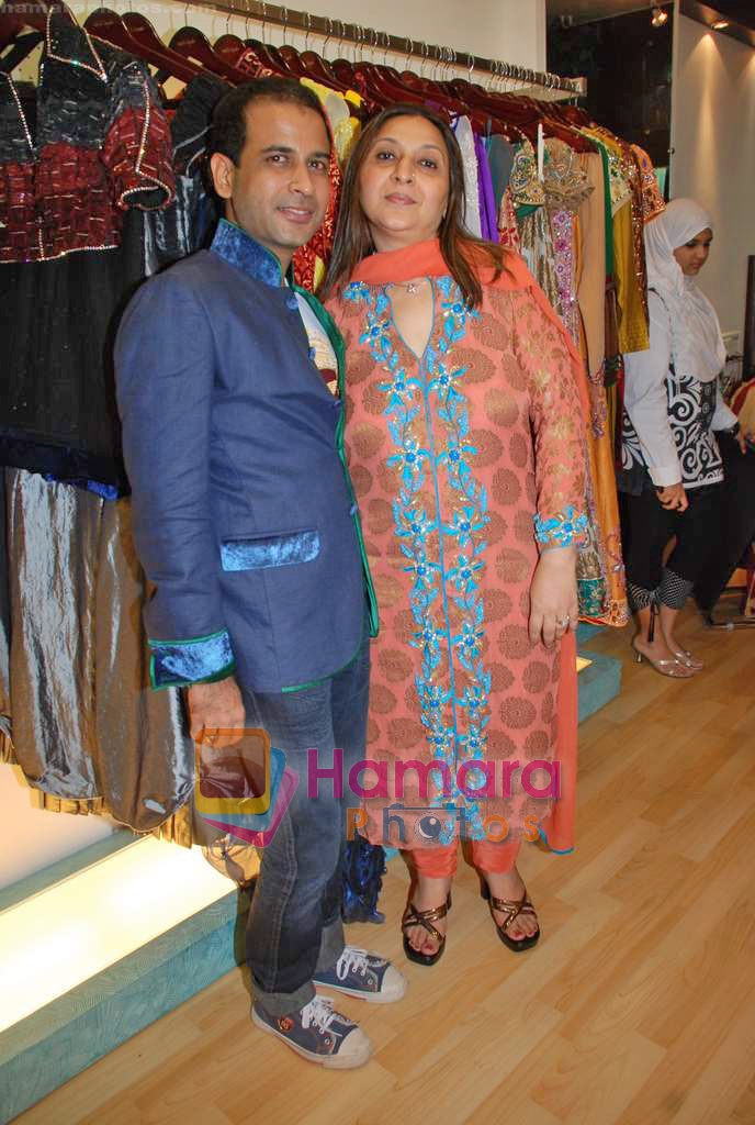 at the  Showcase of Asif Merchant and Sajeeda Virji's bridal collection in Bandra on 23rd Oct 2009 
